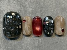 カラネイル 南森町店(calla nail)/シェル　ホログラム　ニュアンス