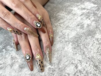 ハウリオネイル(Hau'oli nail)の写真/繊細な長さ出しで憧れの形に♪爪のコンプレックスとおさらばして輝く日常を手に入れよう!