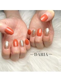 春色オレンジカラー