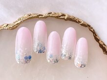 ネイルサロンフォーユー(for u)/キラキラネイル￥5980