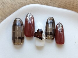 チェックネイル