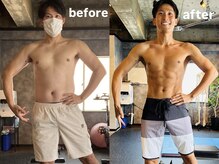 ドットネクストジム 博多店(.Next GYM)/お客様ビフォー・アフター