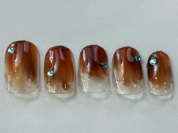 秋もやもやブラウン¥5000