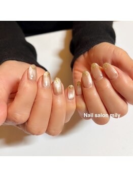 大人気マグネットネイル