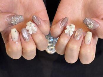 Lup to Nail【ワンホンネイル／韓国ジェル／ちゅるんカラー】の写真/学生さんや主婦の方にもオススメ！シンプルから華やかまで理想の指先へ導きます♪[無料駐車場あり◎]