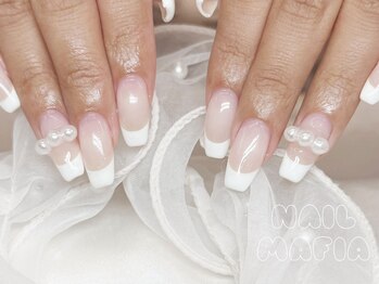 ネイルマフィア 新宿(NAIL MAFIA)の写真/《初回オフ無料ラメグラ・ワンカラー￥5500》技術・雰囲気◎フィルイン技術でモチの良いジェルを♪