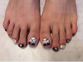 大理石ネイル
