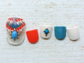 フットネイルアートコース￥7020