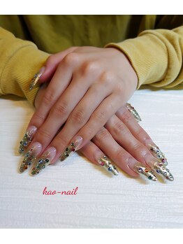 カオ ネイル(kao nail)/キラキラネイル