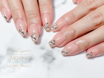 モアニヒロオ 広尾駅前店(MOANI Hiroo)/先端ラメ×ストーン☆フィルイン