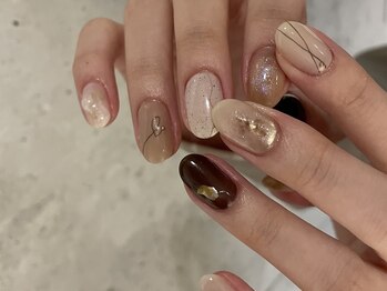 リノ 大阪本町店(lino)/ニュアンスネイル【10.29.s】