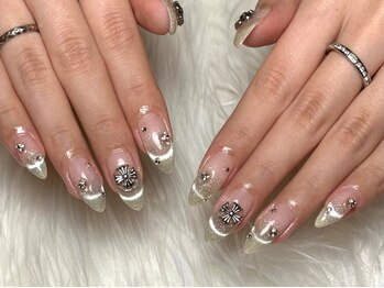 ココテラス(COCO TERRACE)の写真/≪Asuka担当≫華やかなデザインが豊富！大切な日やイベントのネイルは”COCO TERRACE”にお任せください♪