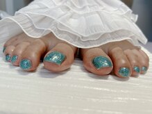 兎和ネイル(トワネイル)/巻き爪ケア　フットワンカラー