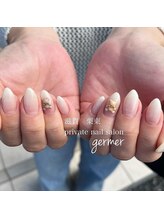 ジェルメ(germer)/グラデーションにくまパーツ♪