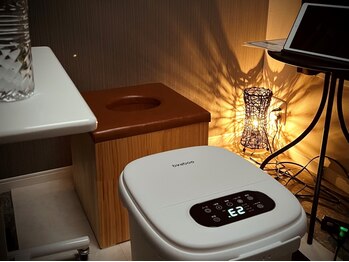 ナチュラリー 新松戸(Naturally)の写真/芯から温めて巡りを促すよもぎ蒸しで、溜まった疲れをじんわり解放◎深いリラックス感と軽さを感じたい方に