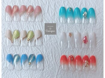 カノープス(Canopus)の写真/“毎月更新♪トレンド定額”で[大人ニュアンス・韓国・ワンホンetc..]豊富なカラ―＆パーツで幅広く対応♪