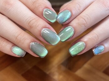 Nail salon haconeの写真/1本だけの長さだし可能◎長さ出し種類/ジェル、アクリル、チップあり！
