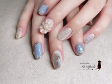 ラドール(La Dhole)/ぷっくりフラワー×ニュアンス