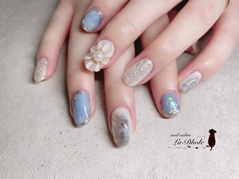 ラドール(La Dhole)/ぷっくりフラワー×ニュアンス