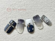 ネイルメゾン 梅田(NAIL MAISON)/ヴィンテージグラデフレンチマグ