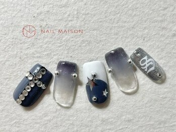 ネイルメゾン 梅田(NAIL MAISON)/ヴィンテージグラデフレンチマグ
