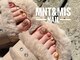 ミントアンドミスネイル(Mnt&Mis NAIL)の写真/【フットバス付き☆】爪・爪周りのケアも丁寧に整えワンランク上のフットをご提供！足元からオシャレに♪