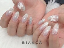 ビアンカマーレ 中野店(Bianca mare)/ラメ×リボンパーツ
