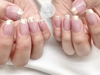 ジーエスネイル(GS NAIL)/オーロラフレンチ