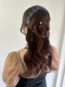 パリス 明治神宮前店(PARiS)/☆ハーフアップ☆