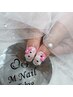 【初回オフ無料】爆人気★持ち込みデザインOK★キティーネイル★kitty nail