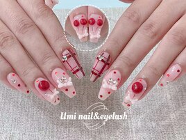 チェックネイル