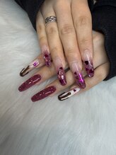 エーナイン 卸町店/バレンタインネイル