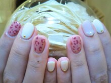 ネイルズ ララ(nails Lala)/レオパード柄。