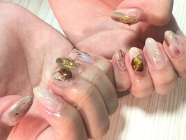 selectK10月カーキと天然石