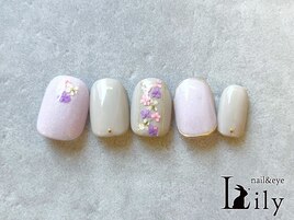 春の華やかネイル