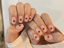 チエム(Chi em)/【春】ハートストーンネイル