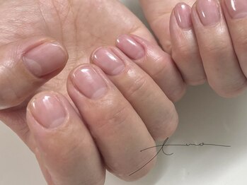 アモ(AMO)の写真/自爪が弱い/欠けやすい方にもオススメ◎フィルイン◆育爪,美爪育成もお任せあれ♪ネイルのモチが格段にUP↑