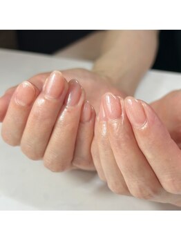 天然石ネイルワンカラー
