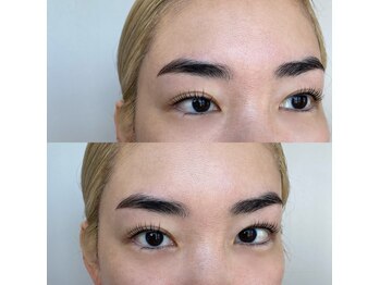 ハイク バイ ジェン(HIKE by gen.)/まつげパーマ × 眉毛