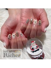 エスフィーネイルサロン リシェル(Esfy nailsalon Richer)/クリスマスネイル