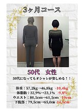 はぴねす整骨院/自慢のダイエット卒業性