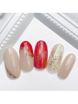 ネイルファクトリー 横浜ベイクォーター店/ニュアンスデザイン ¥9000