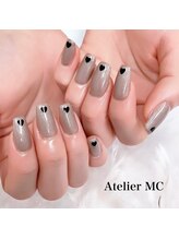 アトリエ エムシー 新富町(Atelier MC)/ハートネイル