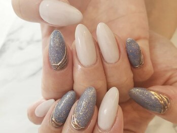 ネイルサロン ル リアン(Nailsalon Le lien)の写真/《ジェルネイル画像持ち込み＆相談コース★》"好きなもの"がぎゅっと詰まったお気に入りのネイルを♪