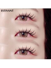 エスティバン 心斎橋(ESTIVANT)/まつげパーマ束感仕上げ