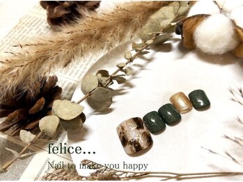 フェリーチェビューティー 大宮西口店(felice BEAUTY)/【定額フットデザイン】8500円