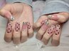 【Jrネイリスト担当】ガーリー定額デザイン