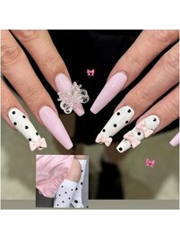 流行りのドット柄♪