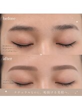 アイブロウドット 名古屋駅前(i)/美眉スタイリングBefore→After