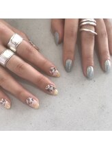 アンバー(Amber)/春ネイル♪